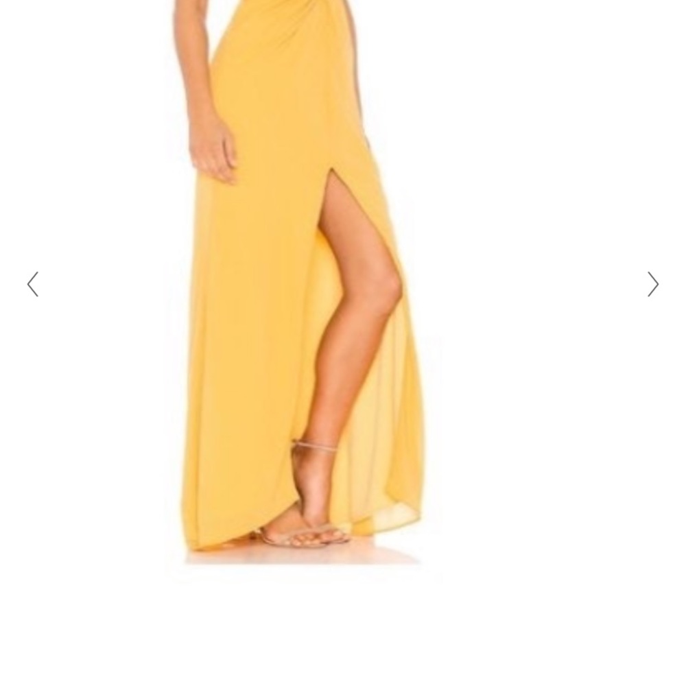 Revolve Lovers + Friends yellow maxi dress - Picture 3 of 3